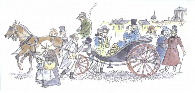 Skallerormen Teckning Gunnar Brusewitz